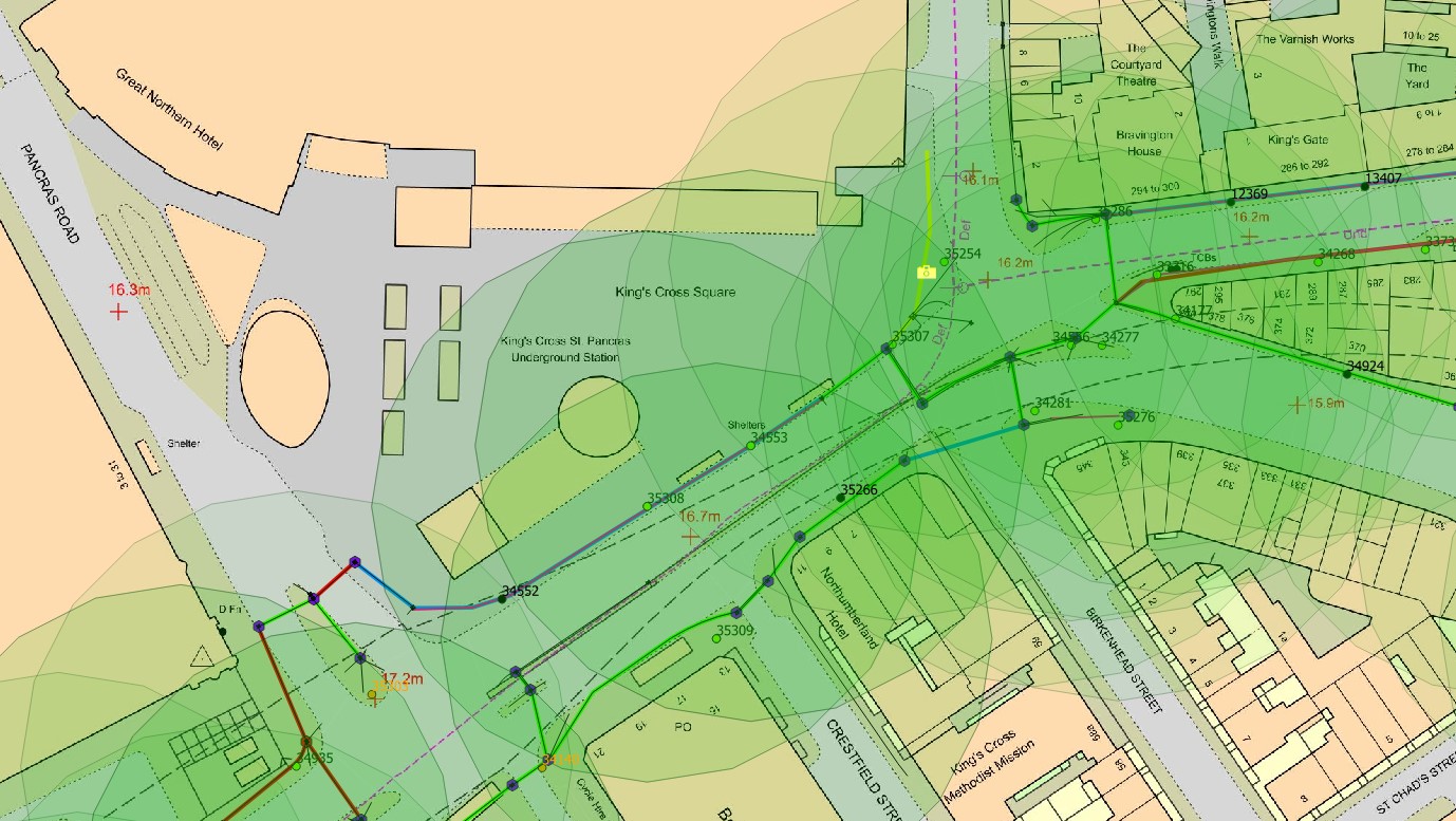 Kings Cross Mobile Base Station Upgrade Sitec